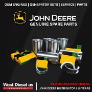 A-400395R1 Plate - Original til John Deere motor