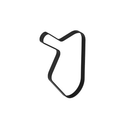 DZ115455: PK Section V-Belt, Effective Length 1550 mm (61 inch) John Deere part - Original